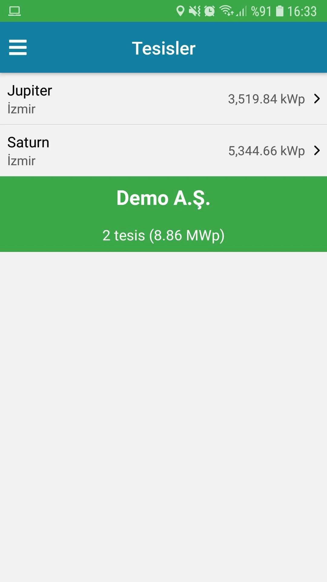 Çözüm Monitoring screenshot